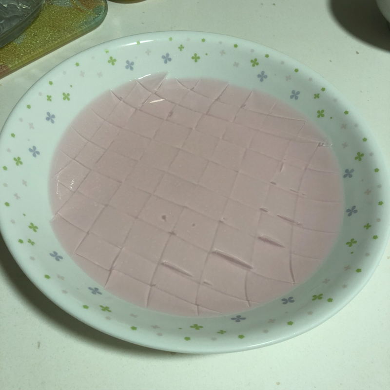 寒天果凍 － 蜜桃味 @sakitchen