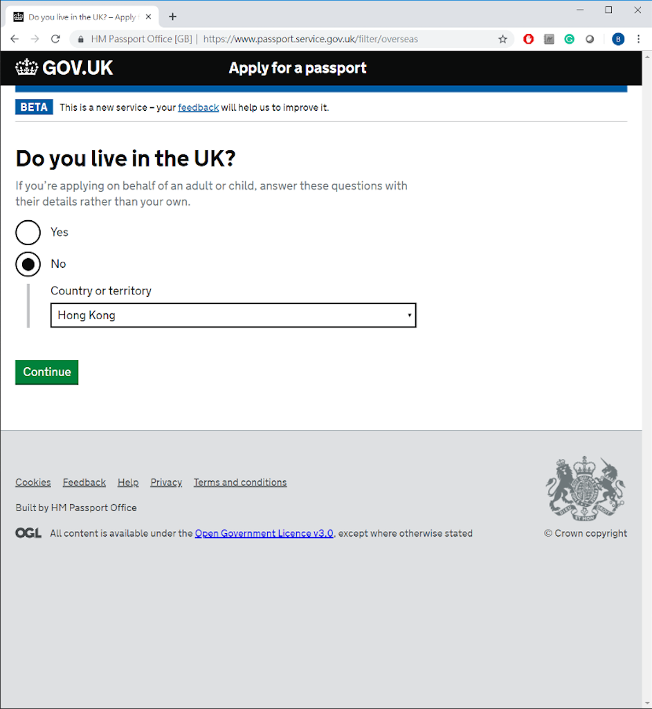 [有教無類] BNO 續證 深度教學文 – 填表篇