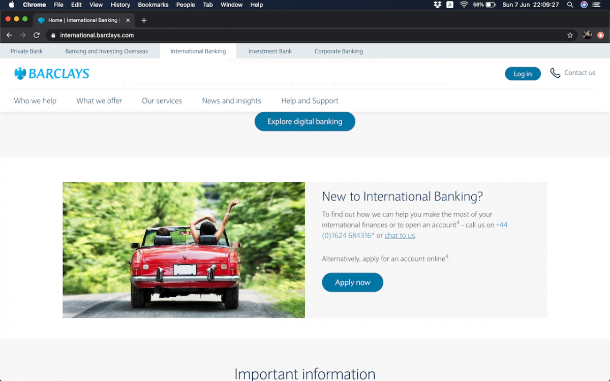 [離岸戶口] Barclays – 3.準備文件篇 (成功)