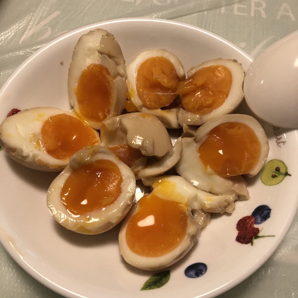 鰹魚汁流心蛋 @sakitchen