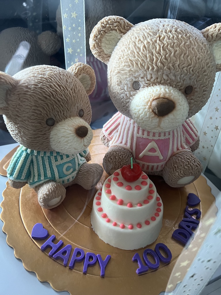 細佬百日宴蛋糕實錄